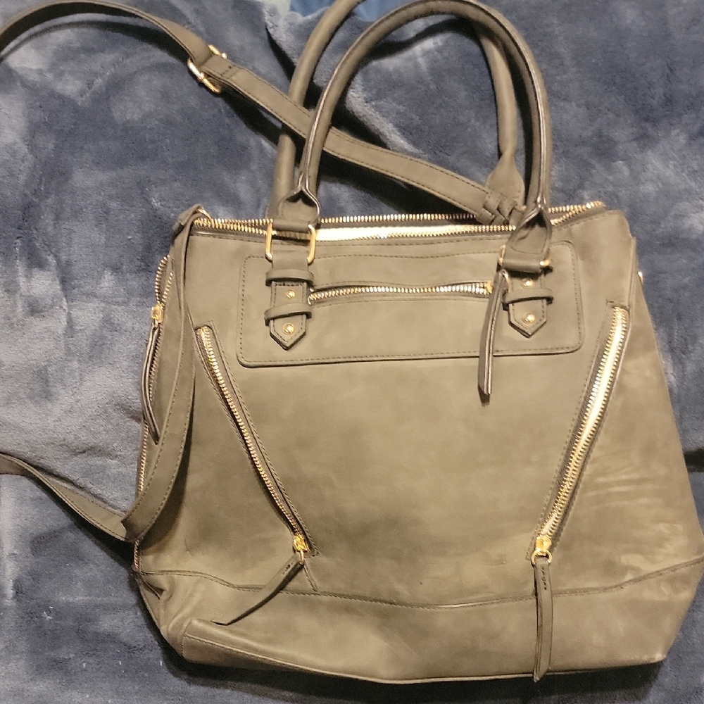 Elegant Gray Women's Handbag